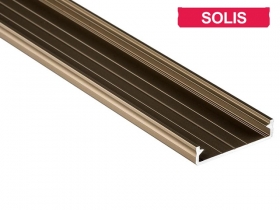Profil aluminiowy architektoniczny, zewnętrzny INOX typ SOLIS 2 metry