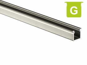 Profil aluminiowy wpuszczany, głęboki SUROWY typ G 1 metr