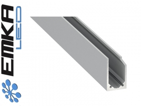 Profil aluminiowy szybowy, srebrny typ I10 2 metry