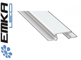 Profil aluminiowy wpuszczany, biały typ ZATI 1 metr