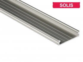 Profil aluminiowy architektoniczny, zewnętrzny SREBRNY typ SOLIS 2 metry