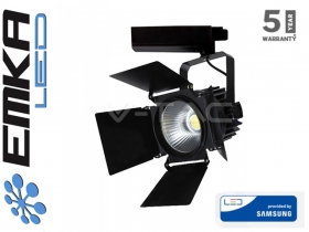 Reflektor LED trójfazowy Czarny V-TAC chip Samsung VT-433-B 33W Biała Dzienna