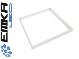 Obudowa natynkowa biała ramka do panelu sufitowego LED (600x600)