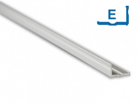 Profil aluminiowy zewnętrzny, kątowy SREBRNY typ E 2 metry