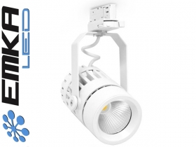 Projektor LED na szynę SA 20W, 3-fazowy Biały neutralny - biały
