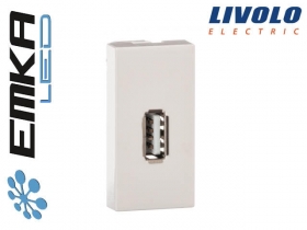 Moduł USB LIVOLO - biały