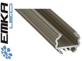 Profil aluminiowy nawierzchniowy, inox typ MICO 2 metry