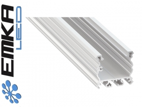 Profil aluminiowy nawierzchniowy, biały typ TALIA 1 metr