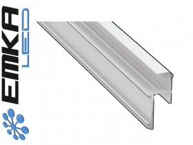 Profil aluminiowy sufitowy, biały typ IPA12 1 metr