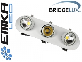 Downlight regulowany LED RH BRIDGELUX COB 3 x 12W Biały dzienny