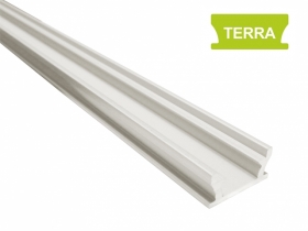 Profil aluminiowy wpuszczany, podłogowy SREBRNY typ TERRA 1 metr