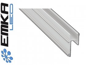 Profil aluminiowy sufitowy, biały typ APA12 2 metry