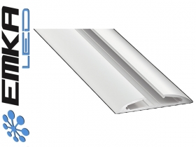 Profil aluminiowy nawierzchniowy, biały typ RETO 1 metr