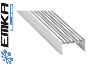 Profil aluminiowy wpuszczany, biały typ inLARGO 2 metry