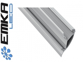 Profil aluminiowy napowierzchniowy, srebrny typ CONVA 2 metry