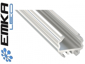 Profil aluminiowy nawierzchniowy, surowy typ MICO 2 metry