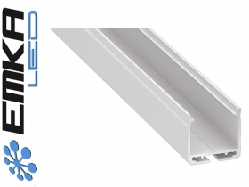 Profil aluminiowy napowierzchniowy, biały typ DILEDA 2 metry