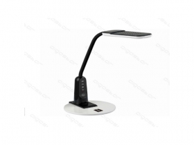 Lampka na biurko LED czarna 6W dotykowe płynne ściemnianie i 4 tryby działania