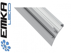 Profil aluminiowy napowierzchniowy, srebrny typ LOGI 1 metr