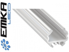 Profil aluminiowy nawierzchniowy, biały typ MICO 1 metr