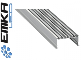 Profil aluminiowy wpuszczany, srebrny typ inLARGO 1 metr