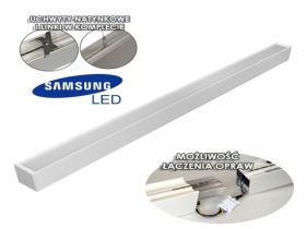 Oprawa LED Cabail 40W 4400lm 4000K 1,2m biała Samsung z możliwością łączenia