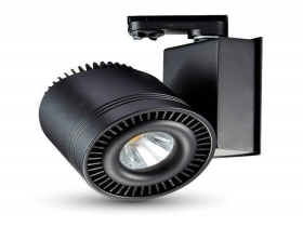 Oprawa Track Light LED V-TAC 45W COB CRI95+ Czarna 5000K VT-4545 6000K 2300lm