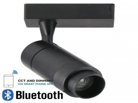 Oprawa LED V-TAC 15W Track Light Czarna Bluetooth Control 3w1 16-53st VT-7715 2800K 650lm